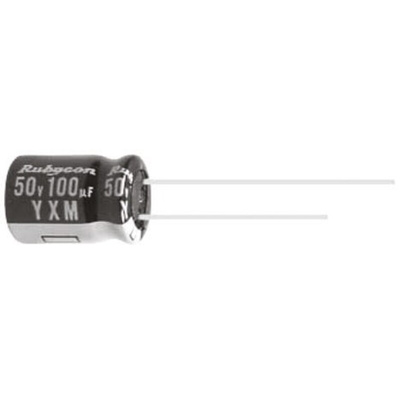 Rubycon 33μF Aluminium Electrolytic Capacitor 35V dc, Radial, Through Hole - 35YXM33MEFC5X11