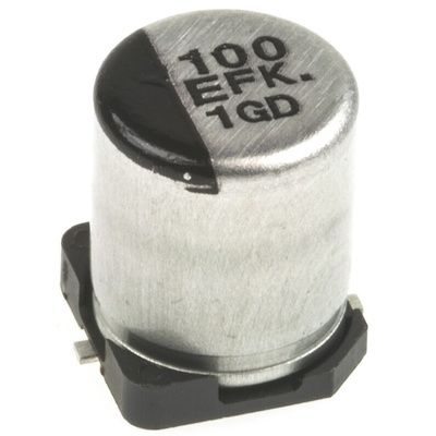 Panasonic 150μF Aluminium Electrolytic Capacitor 10V dc, Surface Mount - EEEFK1A151P