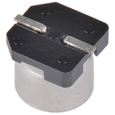 Nichicon 100μF Aluminium Electrolytic Capacitor 6.3V dc, Surface Mount - UCD0J101MCL1GS