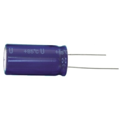 Panasonic 4.7μF Aluminium Electrolytic Capacitor 50V dc, Radial, Through Hole - ECEA1HN4R7U