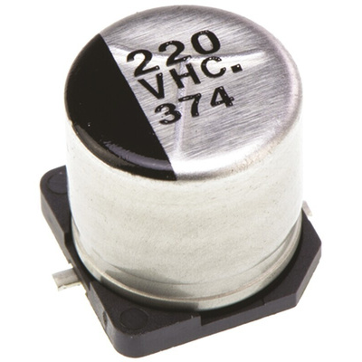 Panasonic 220μF Aluminium Electrolytic Capacitor 35V dc, Surface Mount - EEEHC1V221P