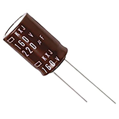 CHEMI-CON 220μF Aluminium Electrolytic Capacitor 250V dc, Radial, Through Hole - EKXJ251ELL221MLP1S