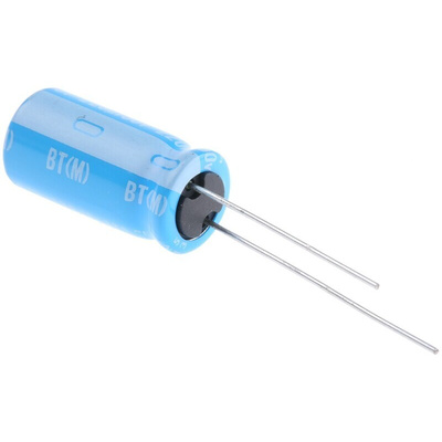 Nichicon 220μF Aluminium Electrolytic Capacitor 50V dc, Radial, Through Hole - UBT1H221MPD8