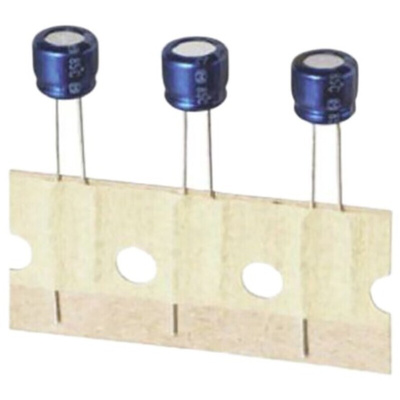 Panasonic 100μF Electrolytic Capacitor 100V dc, Through Hole - ECA2AAM101X