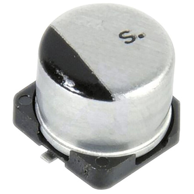Panasonic 100μF Electrolytic Capacitor 4V dc, Surface Mount - EEE0GA101SR