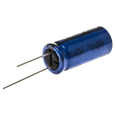 Vishay 2200μF Aluminium Electrolytic Capacitor 35V dc, Radial, Through Hole - MAL213650222E3