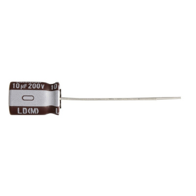 Nichicon 4.7μF Aluminium Electrolytic Capacitor 400V dc, Radial, Through Hole - ULD2G4R7MPD1TD
