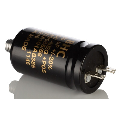 KEMET 100μF Aluminium Electrolytic Capacitor 385V dc, Stud Mount - ALT23A101AB385