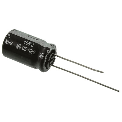 Panasonic 47μF Aluminium Electrolytic Capacitor 200V dc, Radial, Through Hole - ECA2DHG470