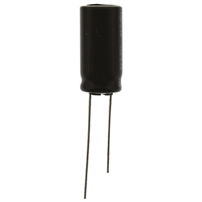 Panasonic 1800μF Aluminium Electrolytic Capacitor 10V dc, Radial, Through Hole - EEUFR1A182