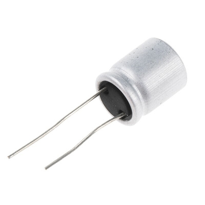 Nichicon 1000μF Polymer Aluminium Solid Electrolytic Capacitor 6.3V dc, Radial, Through Hole - RNS0J102MDN1PH