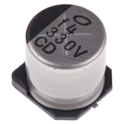 Nichicon 330μF Aluminium Electrolytic Capacitor 35V dc, Surface Mount - UCD1V331MNL1GS