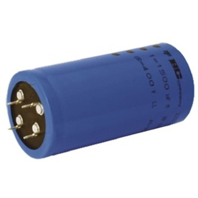 Vishay 1500μF Aluminium Electrolytic Capacitor 350V dc, Snap-In - MAL209525152E3