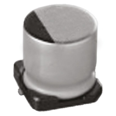 Nichicon 100μF Aluminium Electrolytic Capacitor 25V dc, Surface Mount - UUX1E101MNL1GS