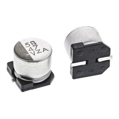 Nippon Chemi-Con 47μF Aluminium Electrolytic Capacitor 35V dc, Surface Mount - EMZA350ARA470MF61G