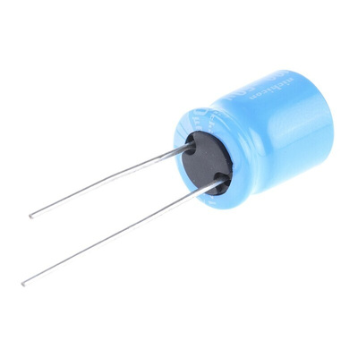 Nichicon 100μF Aluminium Electrolytic Capacitor 50V dc, Radial, Through Hole - UBT1H101MPD8