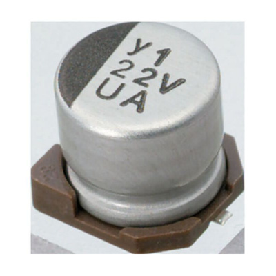 Nichicon 3.3μF Aluminium Electrolytic Capacitor 50V dc, Surface Mount - UUA1H3R3MCL