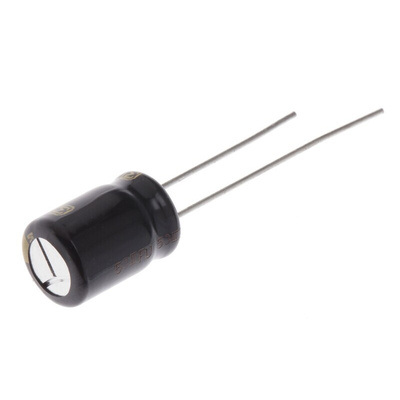 Panasonic 560μF Aluminium Electrolytic Capacitor 6.3V dc, Radial, Through Hole - EEUFM0J561