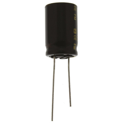 Panasonic 3900μF Aluminium Electrolytic Capacitor 16V dc, Radial, Through Hole - EEUFM1C392