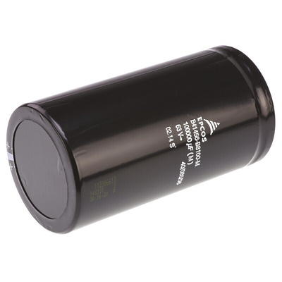 EPCOS 0.1F Aluminium Electrolytic Capacitor 63V dc, Screw Terminal - B41456B8100M000