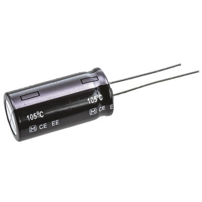 Panasonic 220μF Aluminium Electrolytic Capacitor 160V dc, Radial, Through Hole - EEUEE2C221