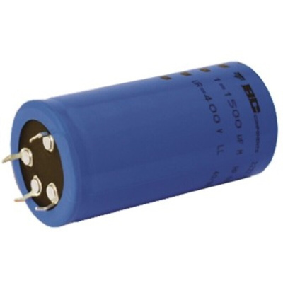 Vishay 1200μF Aluminium Electrolytic Capacitor 500V dc, Snap-In - MAL209639122E3