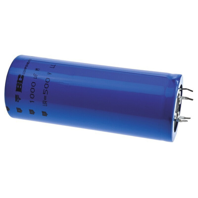 Vishay 1000μF Aluminium Electrolytic Capacitor 500V dc, Snap-In - MAL209629102E3
