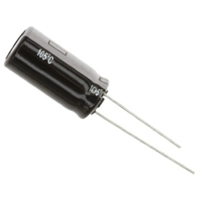 NIC Components 220μF Electrolytic Capacitor 35V dc, Through Hole - NRSZ221M35V8X20F