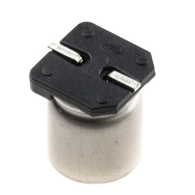 Nichicon 100μF Aluminium Electrolytic Capacitor 50V dc, Surface Mount - UWT1H101MNL1GS