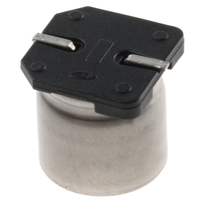 Nichicon 100μF Aluminium Electrolytic Capacitor 50V dc, Surface Mount - UUX1H101MNL1GS