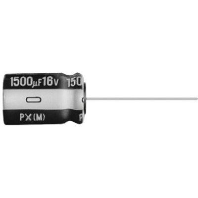 Nichicon 4700μF Electrolytic Capacitor 10V dc, Through Hole - UPX1A472MHD