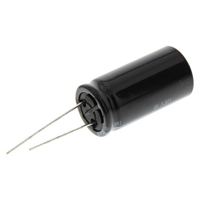Panasonic 22000μF Aluminium Electrolytic Capacitor 10V dc, Radial, Through Hole - EEUHD1A223