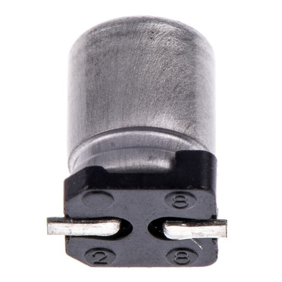 Panasonic 100μF Aluminium Electrolytic Capacitor 6.3V dc, Surface Mount - EEEFT0J101AR