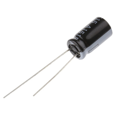 Rubycon 220μF Aluminium Electrolytic Capacitor 25V dc, Radial, Through Hole - 25PK220MEFC6.3X11