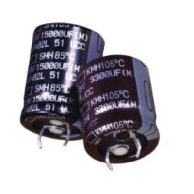 Nippon Chemi-Con 8200μF Electrolytic Capacitor 25V dc, Snap-In - EKMH250VSN822MP35S