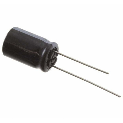 Panasonic 2200μF Aluminium Electrolytic Capacitor 6.3V dc, Radial, Through Hole - EEUFS0J222