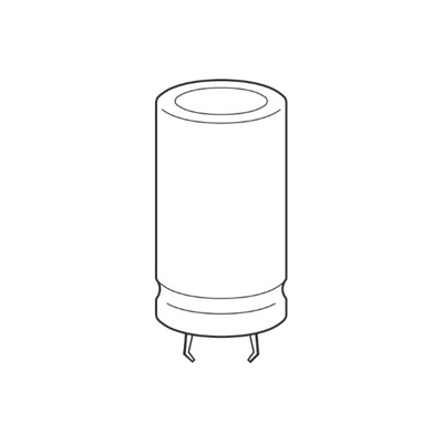 EPCOS 470μF Aluminium Electrolytic Capacitor 450V dc, Snap-In - B43509A5477M000