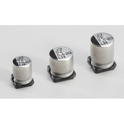 Nichicon 3.3μF Aluminium Electrolytic Capacitor 400V dc, Surface Mount - ULH2G3R3MNL1GS