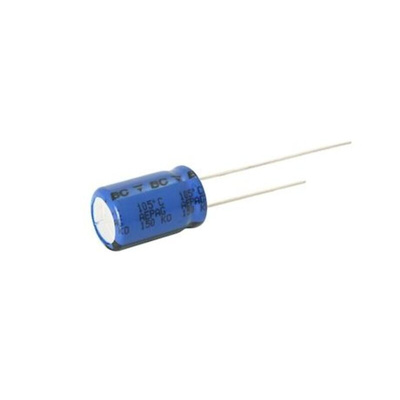 Vishay 1000μF Aluminium Electrolytic Capacitor 16V dc, Radial, Through Hole - MAL217055102E3