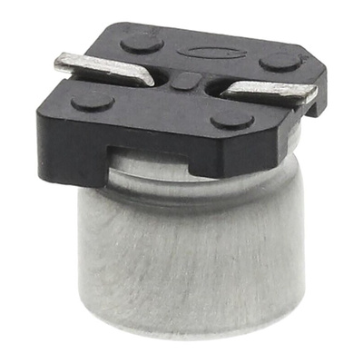 Nichicon 10μF Aluminium Electrolytic Capacitor 25V dc, Surface Mount - UWT1E100MCL1GB