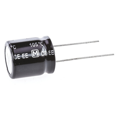 Panasonic 82μF Aluminium Electrolytic Capacitor 250V dc, Radial, Through Hole - EEUEE2E820S