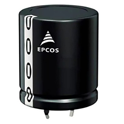 Epcos 2200μF Aluminium Electrolytic Capacitor 35V dc, Snap-In - B41505A7228M000