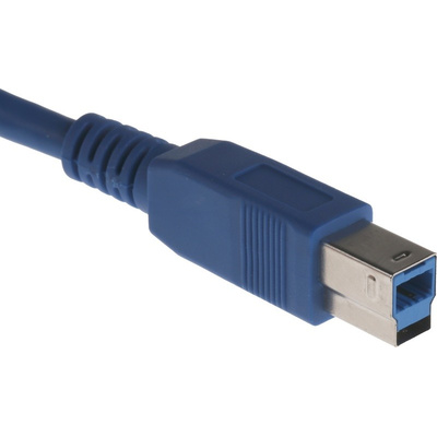 RS PRO Male USB A to Male USB B USB Cable, 5m, USB 3.0