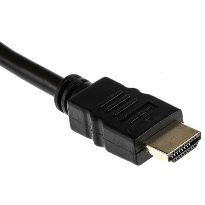 RS PRO 4K - HDMI to DVI-D Cable, Male to Male- 2m