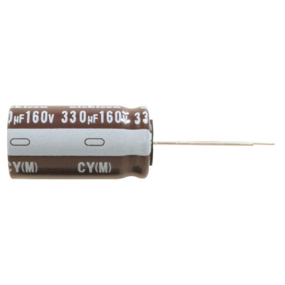 Nichicon 10μF Aluminium Electrolytic Capacitor 400V dc, Radial, Through Hole - UCY2G100MPD1TD