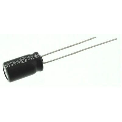 Panasonic 1000μF Aluminium Electrolytic Capacitor 100V dc, Radial, Through Hole - ECA2AHG102