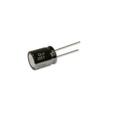 Nichicon 10μF Aluminium Electrolytic Capacitor 400V dc, Radial, Through Hole - UCS2G100MPD1TD