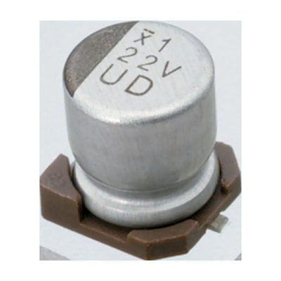 Nichicon 3.3μF Aluminium Electrolytic Capacitor 50V dc, Surface Mount - UUD1H3R3MCL