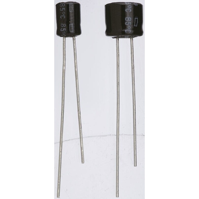 Nippon Chemi-Con 22μF Electrolytic Capacitor 50V dc, Through Hole - ESRM500ELL220MF05D