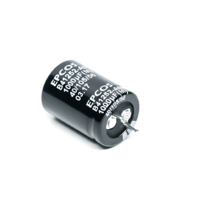 EPCOS 3300μF Aluminium Electrolytic Capacitor 35V dc, Snap-In - B41252A7338M000